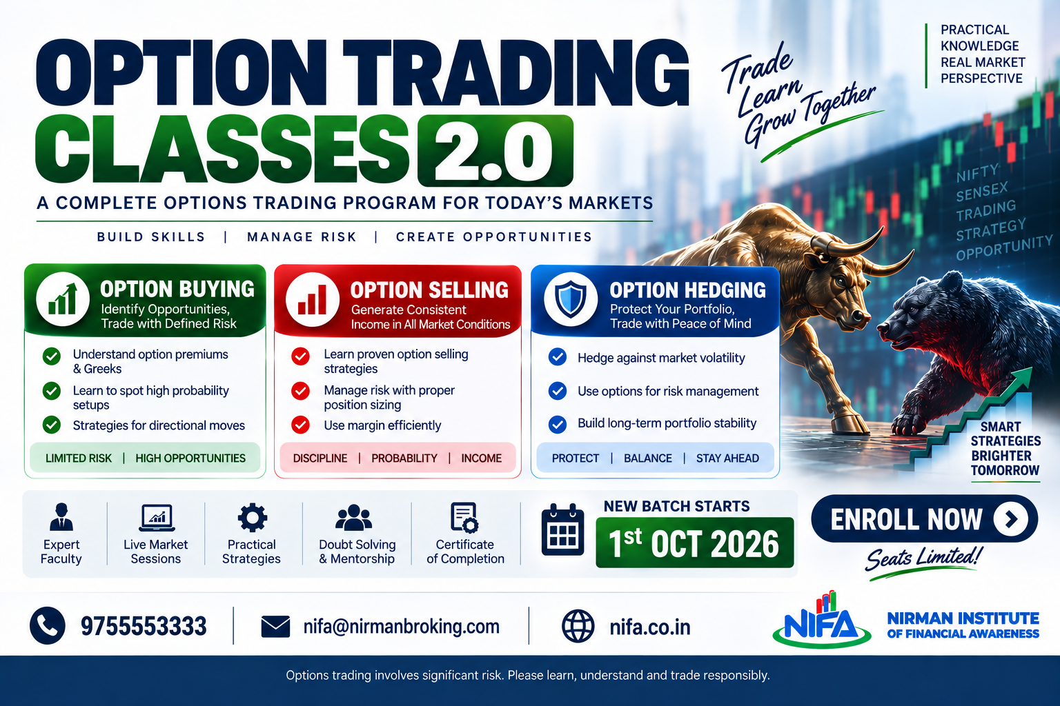 Option trading classes new batch